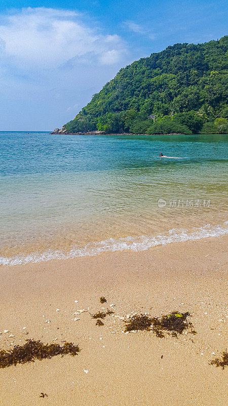 湄海海滩， 攀牙岛， 泰国